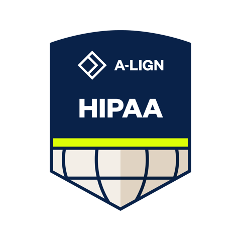 A-LIGN HIPAA badge