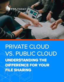 cover of the private cloud vs. public cloud guide