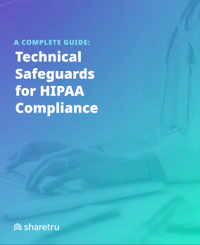 Sharetru HIPAA Compliance Guide Cover Page 1