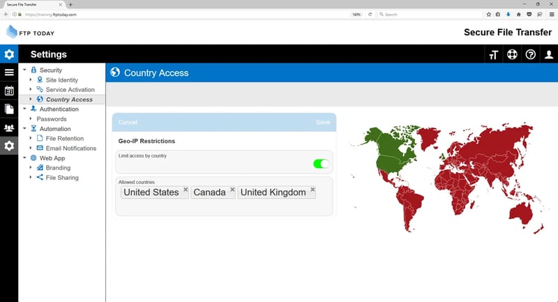 country access